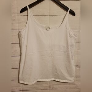 Sundance 2X White Tank Top Y2K Layered